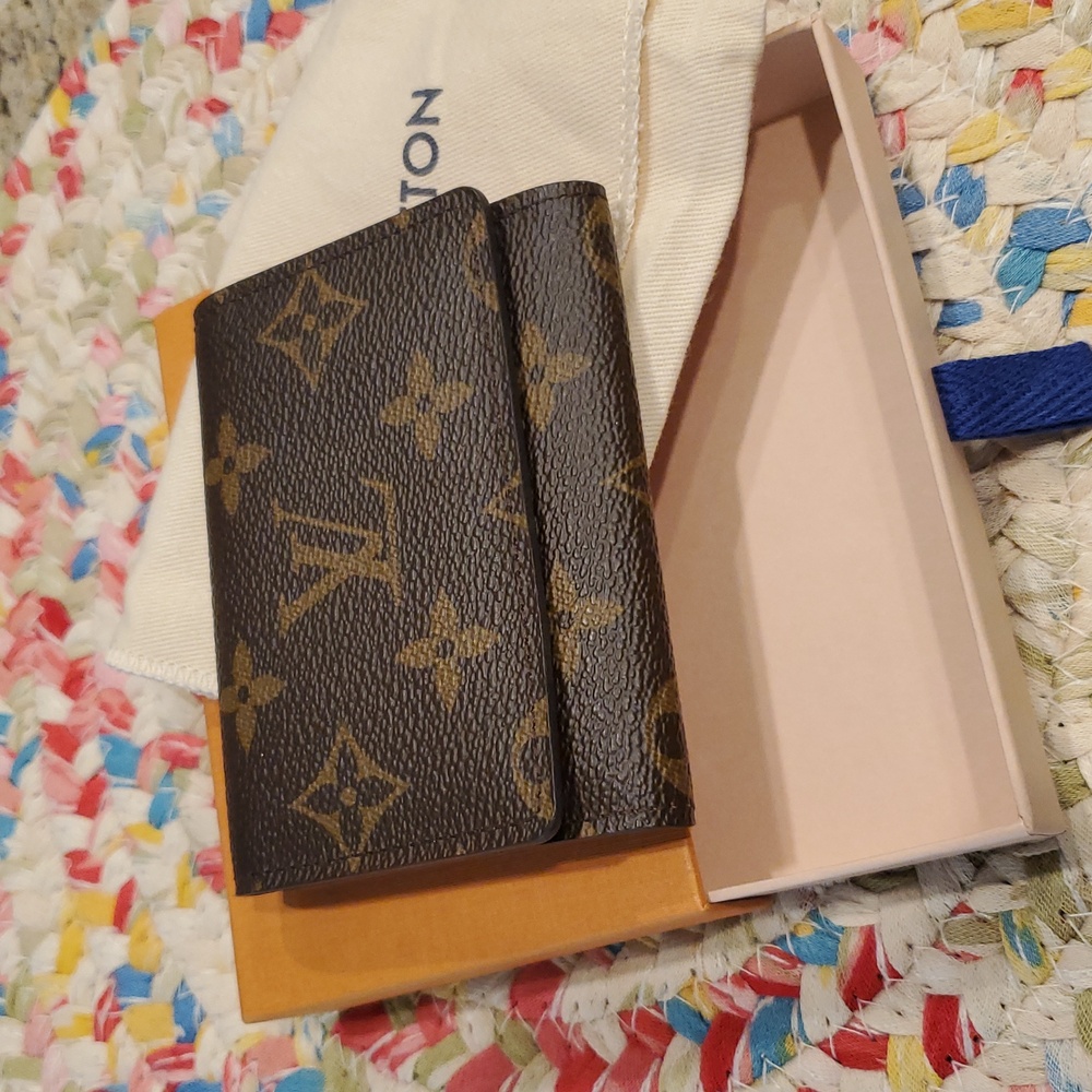 Authentic Louis Vuitton Monogram Cardholder Wallet, Box, Dustbag ... Like New - Picture 2 of 9